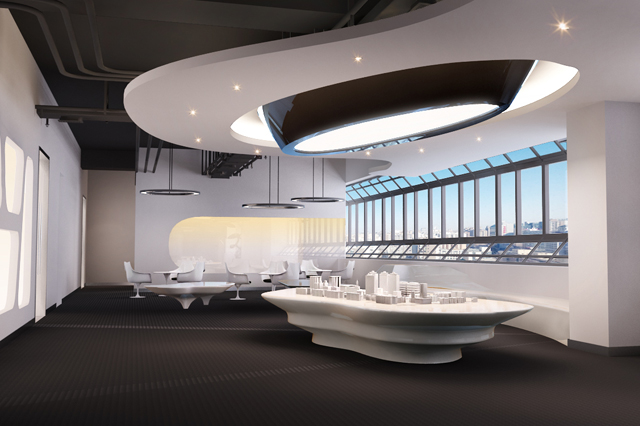 波斯纳办公室设计效果图