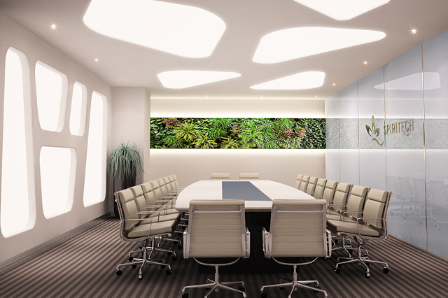 波斯纳会议室装修效果图